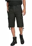 Build Your Brand Männlich Cargo-Shorts, Baumwolle, Black, XL