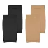 Ajcotahm 2 Paar Armlinge Tattoo Abdeckung,Tattoo Ärmel Abdeckung Oberarm,Unterarm Tattoos Abdeckärmel,Unterarm Tattoos Abdeckungen,Sonnenschutz Ärmel,für Tattoo-Abdeckung Training Alltag