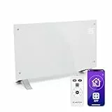 Klarstein Elektroheizung, Konvektor-Heizung Freistehend oder Wandmontage, Energiesparend, App-Control, Leise , Standgerät Heizkörper Elektrisch mit Thermostat, 2000 W