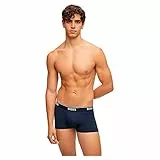 HUGO BOSS Herren Trunk 3p Co/EL Boxershorts, Open Blue 480, XL