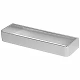 Haceka 1195700 HCK ALINE Handtuchring Bad Accessoires, Matt/Gebürstet, 25.9 x 7.4 x 3.5 cm