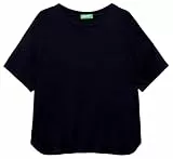 United Colors of Benetton T-Shirt, blau, Medium