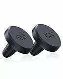 YOSH Handyhalterung Auto Magnet Lüftung, Magnetische für Lüftungsgitter, Ultra-Kompakt Handyhalter Auto mit Starken Magneten, Universal KFZ für iPhone Samsung Pixel & andere Geräte (2 Stücke)