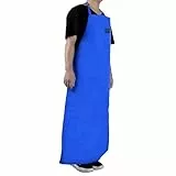 Yinhing Kryo-Schürze für Kryogene Anwendungen, Isolierung bei Extrem Niedrigen Temperaturen, Stickstoffausrüstung, Blaue Schürze, Ideal für den Industriellen Einsatz (90 cm lang)