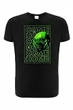 ERT GROUP Mens T-Shirt, It 010 Schwarz, XS