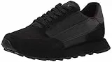 AX Armani Exchange Herren Sneaker Turnschuh, Schwarz, 43 EU