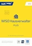 WISO Hausverwalter 365 Plus| Version 2025 | Mieter & WEG korrekt abrechnen | inkl. Heizkosten | Viele Assistenten zur Verwaltung und Auswertung | Plus: Bis zu 25 Wohneinheiten | Windows Download |