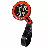 CATEYE Fahrradcomputer Quick CC-RS100W schwarz/rot