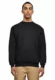 Urban Classics Herren Sweatshirt Crewneck Fleece-Sweatshirt, lässiges Sweatshirt für Männer, Loose Fit, erhältlich in vielen Farbvarianten, Größen S-5XL