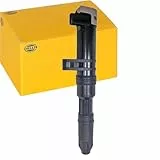 HELLA 5DA 358 000-411 Zündspule - 12V - 2-polig - Kerzenschachtzündspule - geschraubt
