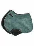 LeMieux Close Contact Suede Square Schabracke - Schabracken für Pferde - Reitausrüstung und Zubehör (Sage - Large)
