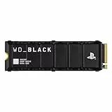 WD_BLACK SN850P 1 TB NVMe SSD Offiziell Lizenziert für PS5 Konsolen (interne Gaming SSD; optimierter Kühlkörper; PCIe Gen4 Technologie, bis zu 7.300 MB/s Lesen, M.2 2280)