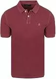 Marc O'Polo Poloshirt Piqué Acai Rot - Grösse XL - Herren - Bekleidung - Modern-fit - Bio-Baumwolle -