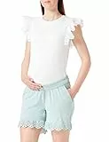 MAMALICIOUS Damen Mlmaya Jrs Shorts A., Granite Green, L