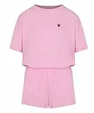 HUNKEMÖLLER Pyjama-Set aus Baumwolle - pink - M