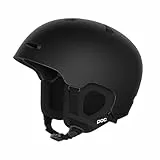 POC Fornix - Leichter Ski- und Snowboardhelm für einen optimalen Schutz auf der Piste, bei Skitouren und Freeriden, Uranium Black Matt