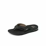 Reef Fanning, Herren Zehentrenner, Mehrfarbig (Black/Brown Bkb), 44 EU (10 UK)