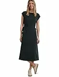 Street One Midi-Kleid mit U-Boot-Ausschnitt