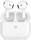 Bluetooth Kopfhörer, In Ear Kopfhörer Kabellos Bluetooth 5.3 mit 4 ENC Noise Cancelling Mic, 48H HiFi Stereo Tiefer Bass Spielzeit Wireless Earbuds,IPX7 Wasserdicht Sport Ohrhörer für iPhone Android