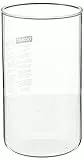 Bodum 01-10945-10 Kaffeepresse Ersatzbecher ohne Ausgießer, Borosilikatglas - 8 Tassen (1 L), transparent, Durchsichtig