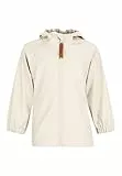 Sterntaler Regenjacke ungefüttert uni - Kinder Regenjacke wasserdicht -Unisex Jacke mit verschweißten Nähten, Kapuze und reflektierenden Details - robuste Regenbekleidung - beige, Größe 80