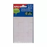 APLI Mini-Etiketten 12 x 18 mm, weiß (168 Stück)