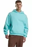 Urban Classics Herren Tb6750-fluffy Hoody Sweatshirt, Berylblue, L EU