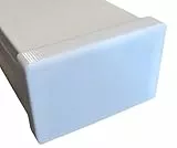 4er Set Endstück zu Kabelkanal 60 x 40 mm WEIß