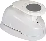 Rayher Hobby 8960400 Motivstanzer Rund/Kreis, geeignet für Papier/Karton bis zu 200g/m², 3,81cm- 1,5 Zoll, Transparente