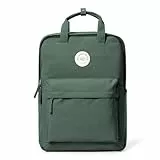 HYC00 Schulrucksack Teenager Mädchen Schultasche College Rucksack Damen Leichte Schulranzen Schule Rucksack für Mädchen Schultaschen Tagesrucksack Laptop Rucksack 15.6 Zoll Work Daypack,Armeegrün