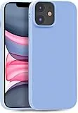MyGadget Hülle kompatibel mit iPhone 11 - robuste Handyhülle TPU Case Slim Silikonhülle - Back Cover Kratzfest Schutzhülle matt Baby Blau