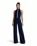 G-STAR RAW Damen Velvet Jumpsuit, Blau (warm sartho D23519-D428-C423), L