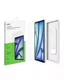 Belkin ScreenForce TemperedGlass Displayschutzfolie für iPad Air, 11', Schutzfolie mit Härtegrad 9H, Hartglas, 0,33 mm dünn, kratzfest, einfache Anbringung, kompatibel mit Hüllen und Apple Pencil