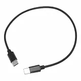 USB-C-auf-USB-C-OTG-Kabel-Ersatz für RODE Wireless GO II, für Lark, Wireless Lavalier-Mikrofon Typ C auf Typ C-Kabel