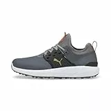 Puma Golf Herren Ignite Articulate Golfschuh, Quiet Shade-Puma Team Gold-Puma schwarz, 42 EU
