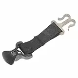 LIOOBO Outdoor Camping Haken Tragbarer Edelstahl Haken Mit Windseilhalterung Multifunktionale Zeltaufhängung Leicht Und Robust Für Reisen Und Outdoor Aktivitäten