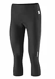 Gonso Lecce, Damen Fahrradhose 3/4, Radtight mit Relax Gel Comfort Sitzpolster, Hohe Bewegungselastizität und Komfortbund, Enganliegende Passform