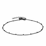 Liebeskind Berlin Fußkette LJ-1537-A-27 IP schwarz