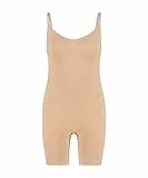 Hunkemöller Nahtlos betonender Bodysuit mit hohem Beinausschnitt - rugby tan - XL