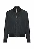 camel active Damen Bomberjacke mit 2-Wege-Reißverschluss Schwarz, womenswear-40