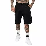 Lonsdale Herren Cargoshorts Normale Passform BALRATH M, Black/Grey