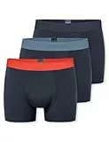 Schiesser Herren 3 Pack Boxershorts Bio Baumwolle Multipack - 95/5 Organic, Sortiert 9_180194, 7