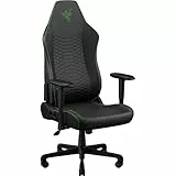 Razer Iskur V2 X NewGen - Ergonomischer Gaming-Stuhl mit atmungsaktivem Gen-2 EPU-Leder mit Cooltouch Technologie - Integrierte Lordosenstütze - Breite Schulterbögen und Sitzfläche | Schwarz