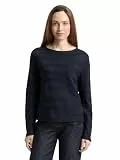 TOM TAILOR Strickpullover mit Rundhalsausschnitt