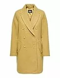 ONLY Damen ONLIRMA Life Coat OTW Mantel, Gelb, M