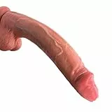 30CM Realistischer XXL Dildo Sex Spielzeug für die Frau Männer, Klassische Groß Dildos mit Starkem Saugnapf, Sexspielzeug Dick Analdildo Plug Perfekt Echte Adern Hoden Echte Sex Toy