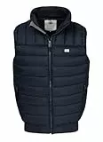 PITBULL Herren Steppweste GRANGER II – Gefütterte Nylon Weste für Männer, Klassisch Sportlich, Übergangs Weste mit Taschen & Stehkragen
