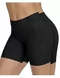 AURUZA Anti Scheuern Damen Radlerhose (2pcs Schwarz, S)