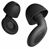 August EAR530 Geräuschreduzierende Ohrstöpsel zum Schlafen - weiche, wiederverwendbare waschbare Silikon Ohrstöpsel in 4 Größen XS/S/M/L -Lärmreduzierung um 25dB SNR, Inkl. Aufbewahrungsbox für Reisen