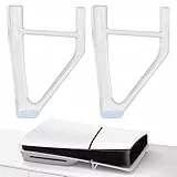 Ps5 Horizontaler Ständer,Ps5 Slim Standfuß Einfache Kühlfüße Mit Rutschfestem Gummi Horizontale Platzierung Halterung Halter Für Ps5 Slim Konsole Flacher Ständer Kompatibel Mit Ps5 Slim Horizontal-2st